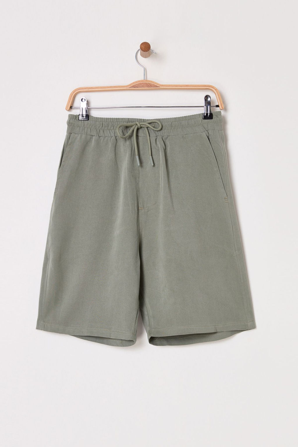TRENDYOL MAN Erkek Haki %100 Modal Yazl?k Sort & Bermuda TMNSS25SR00009 - Trendyolmilla фото 5