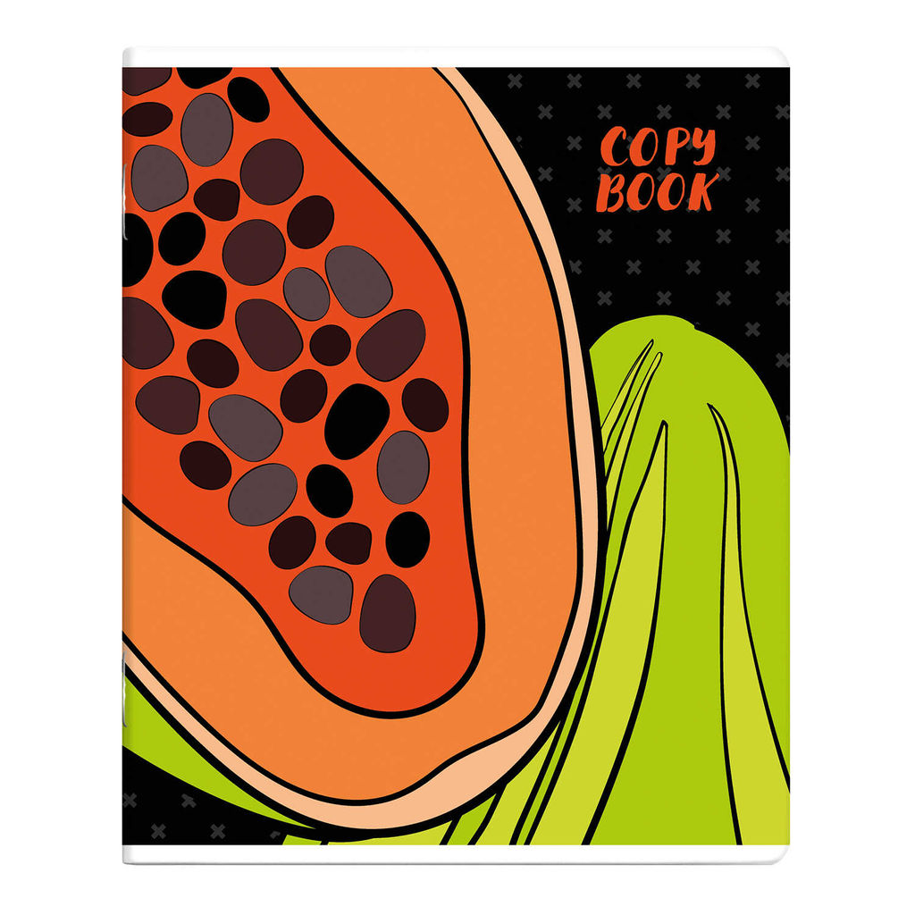 Тетрадь, 48 л, клетка, арт. 63712/ 10 ТРОПИЧЕСКИЕ ФРУКТЫ - Феникс+ фото 2