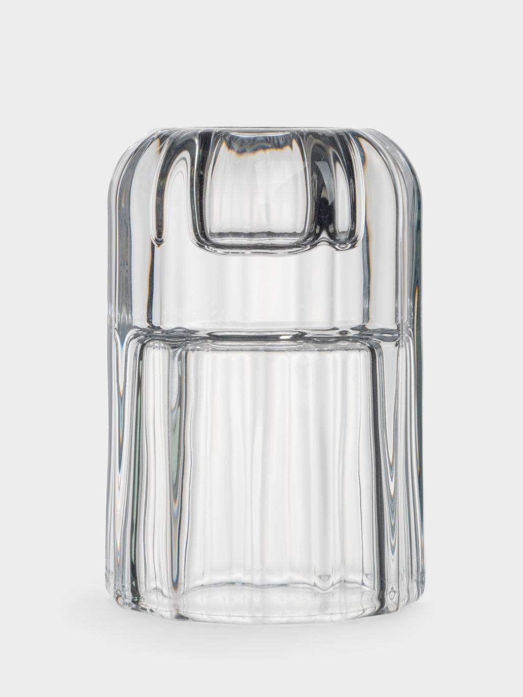 Подсвечник, 8 см, для тонкой свечи, стекло Р, Grand - Anna lafarg фото 2