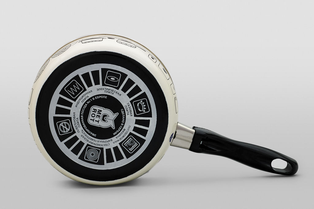 КОВШ ЭКСКЛЮЗИВ С БАКЕЛИТОВОЙ РУЧКОЙ БЕЗ КРЫШКИ РЕТРО 1,6 л (16 см) - Metrot фото 3