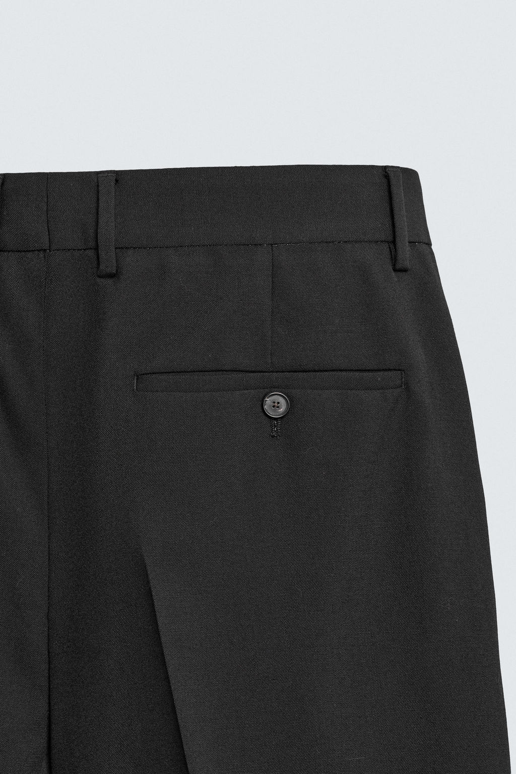 PANTAL?N TRAJE 100% LANA LIMITED EDITION / Negro - Zara фото 8