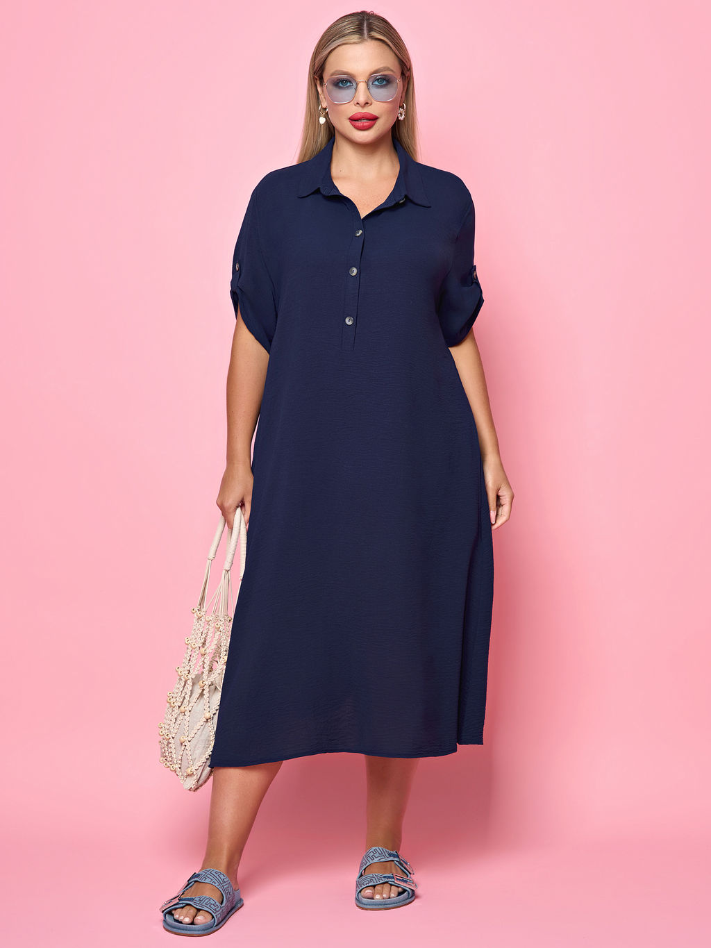 Платье 0258-1с глубокий черный - Dora фото 30