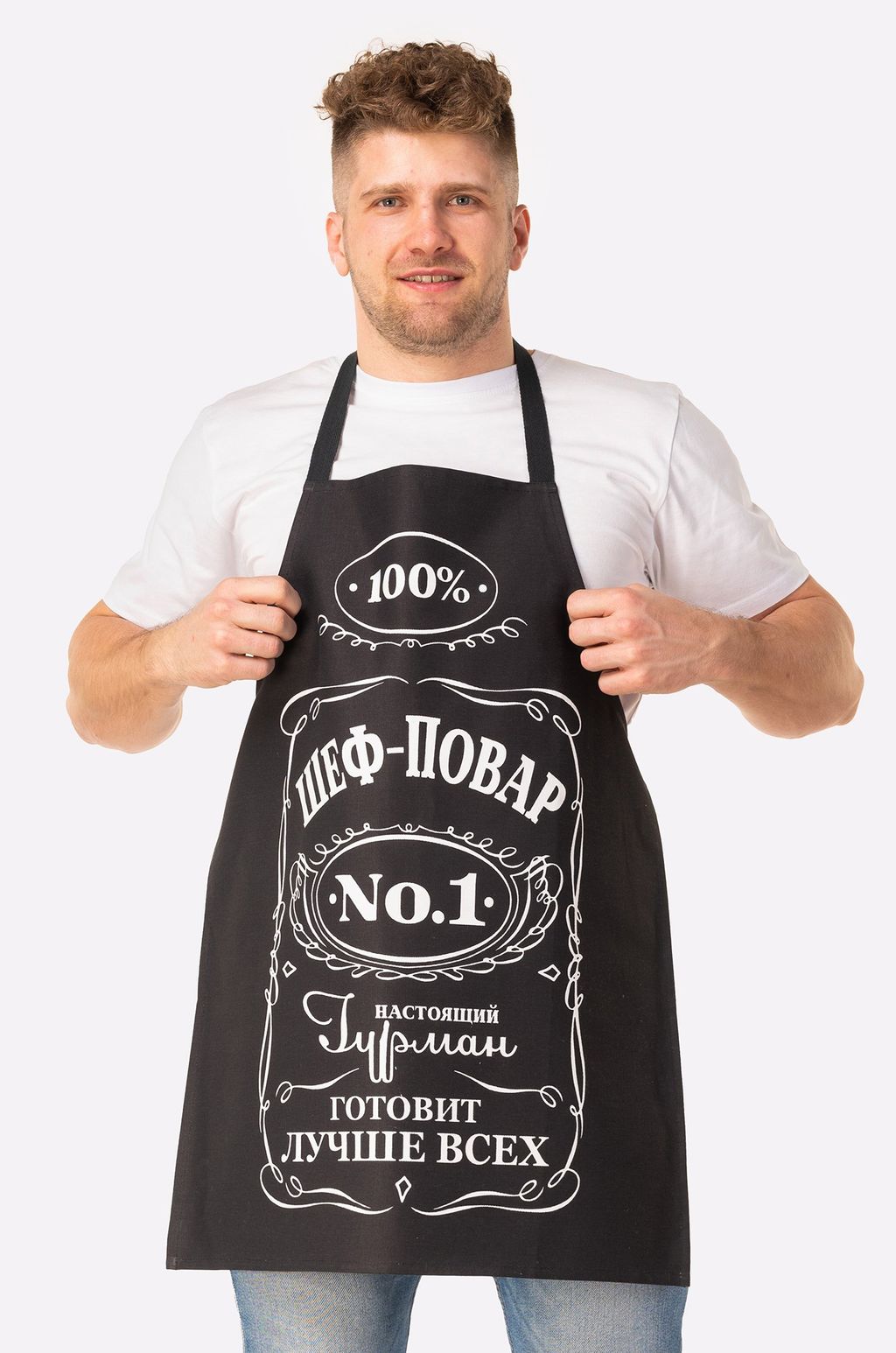 Фартук кухонный из саржи Happy Fox Home  фото 3