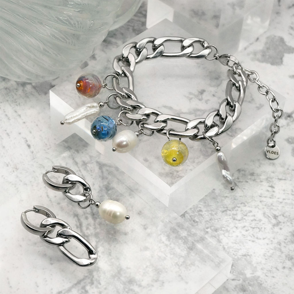 Серьги из муранского стекла AIRY LC3424