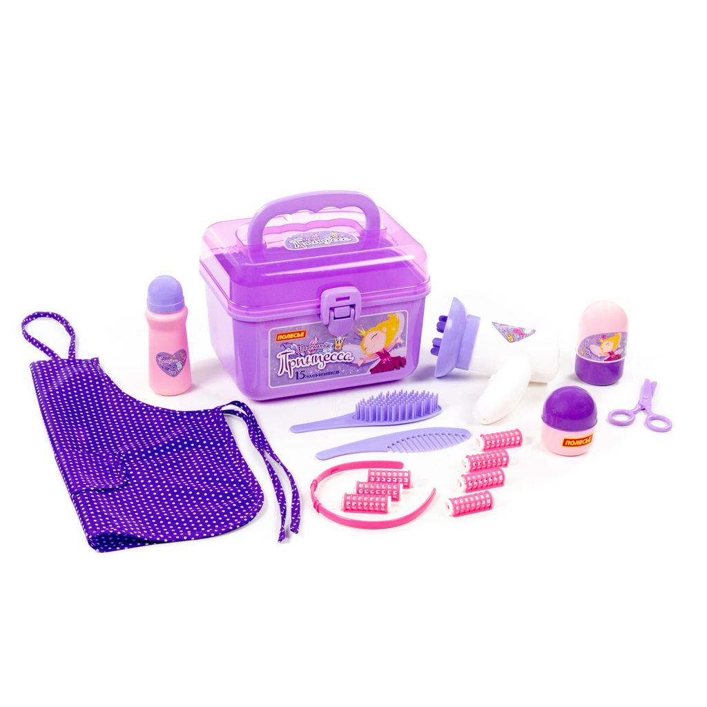 Набор Маленькая принцесса №12 (15 элементов) (в чемоданчике) - Полесье фото 11