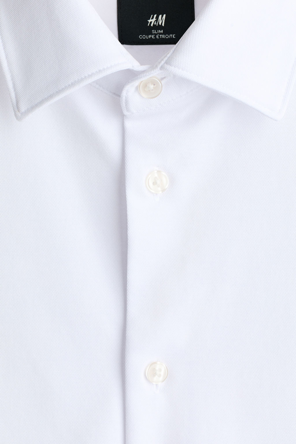 Camisa en tejido el?stico multidirecci?n Slim Fit - H&m фото 7