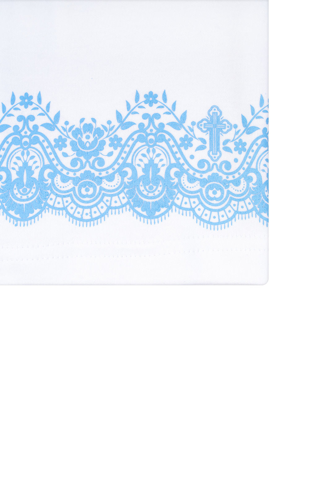 Комплект для крещения белыйголубой - Утенок фото 5