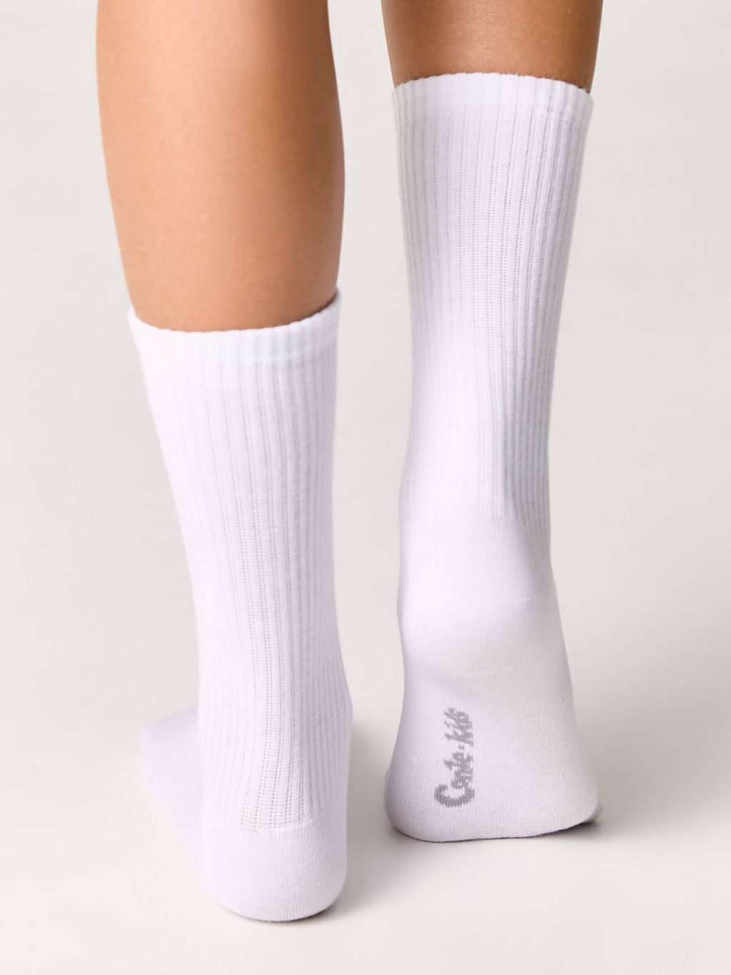 Цена за 2 пары CONTE-KIDS Удлиненные носки ACTIVE белый