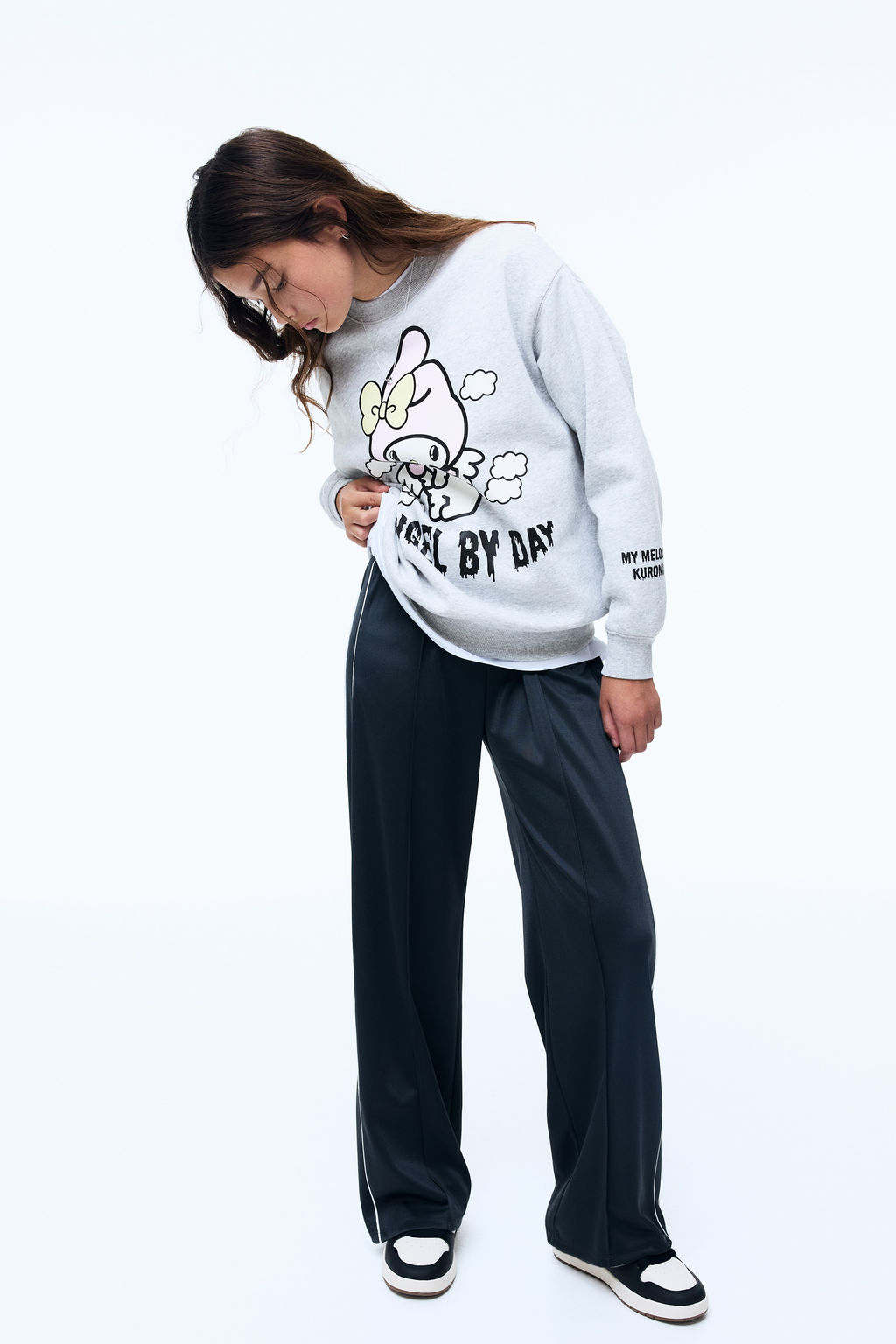Sudadera oversize con motivo estampado - H&m фото 22