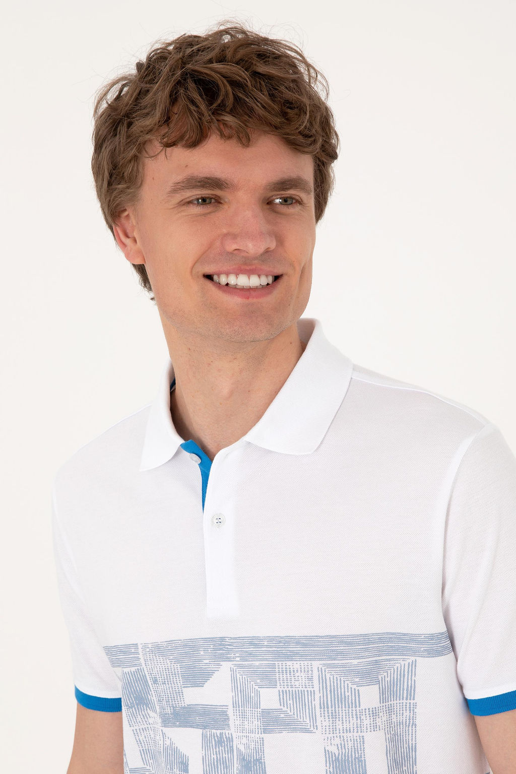 Erkek Regular Fit Polo Yaka Beyaz Ti__rt Sepette S_rpriz _ndirim - U.s. polo assn фото 2