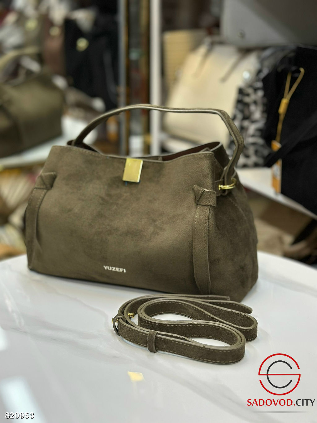 Сумка женская из замши - Bruno фото 3