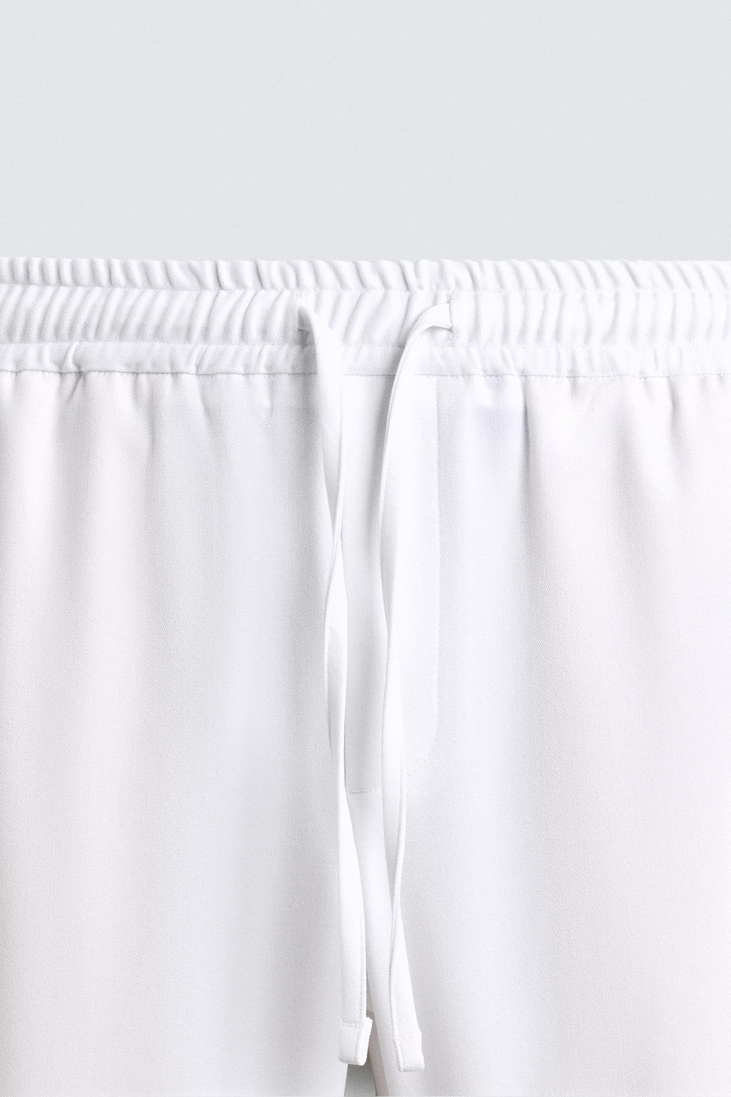 PANTAL?N CINTURA JOGGER CONFORT / Blanco - Zara фото 9