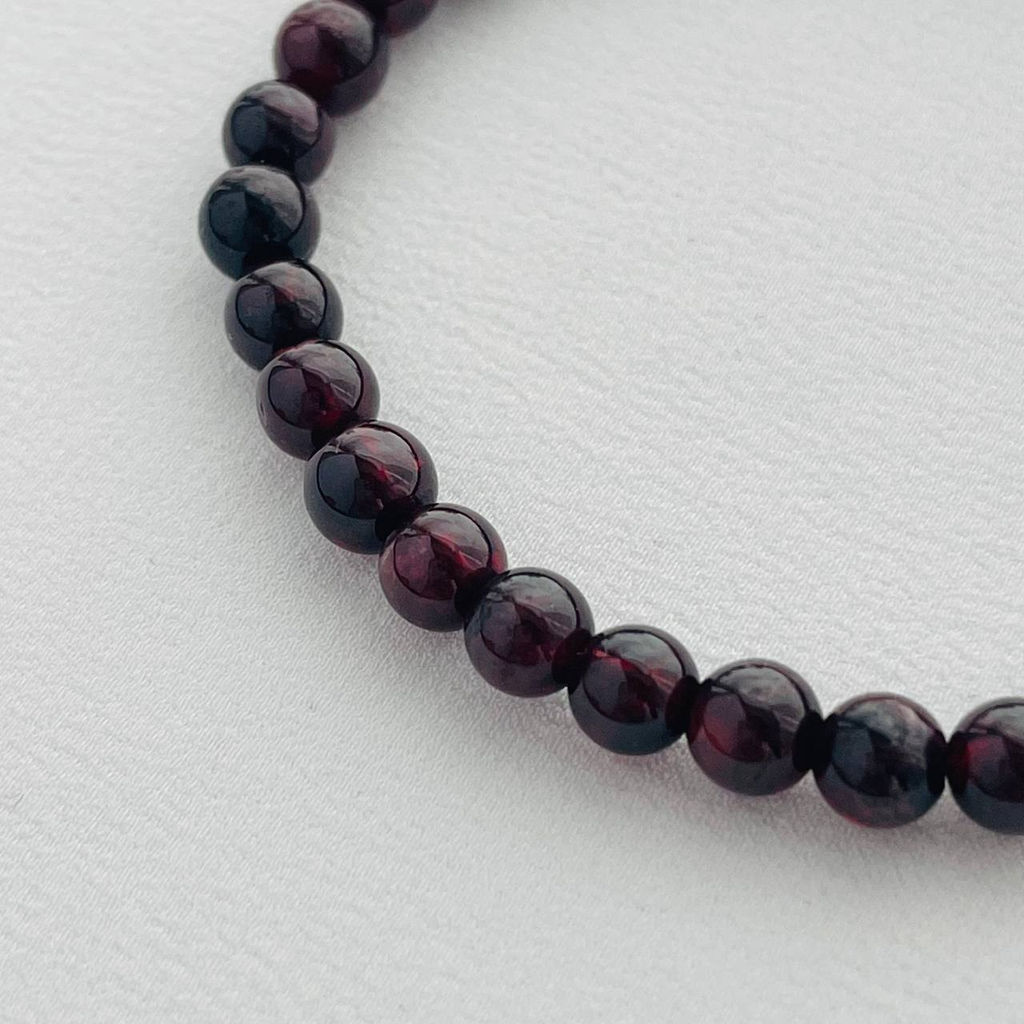 Браслет из Граната (Пироп) 16 см