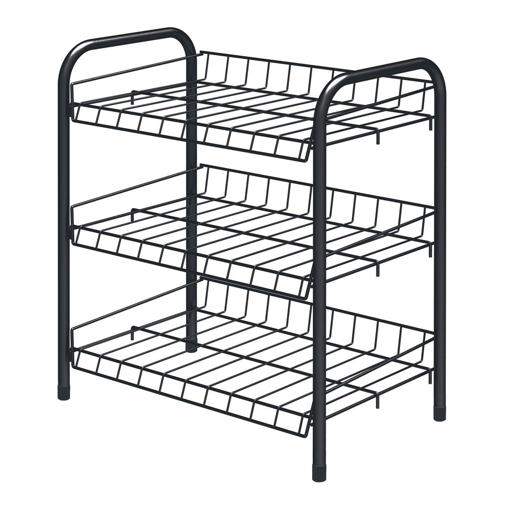 Этажерка для обуви разборн. 3 полки арт. ЭТ4/А/Ч/С/З