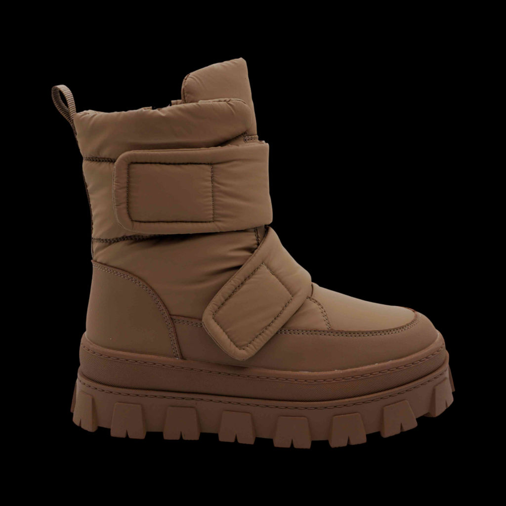 Дутики Q853-3 коричневые