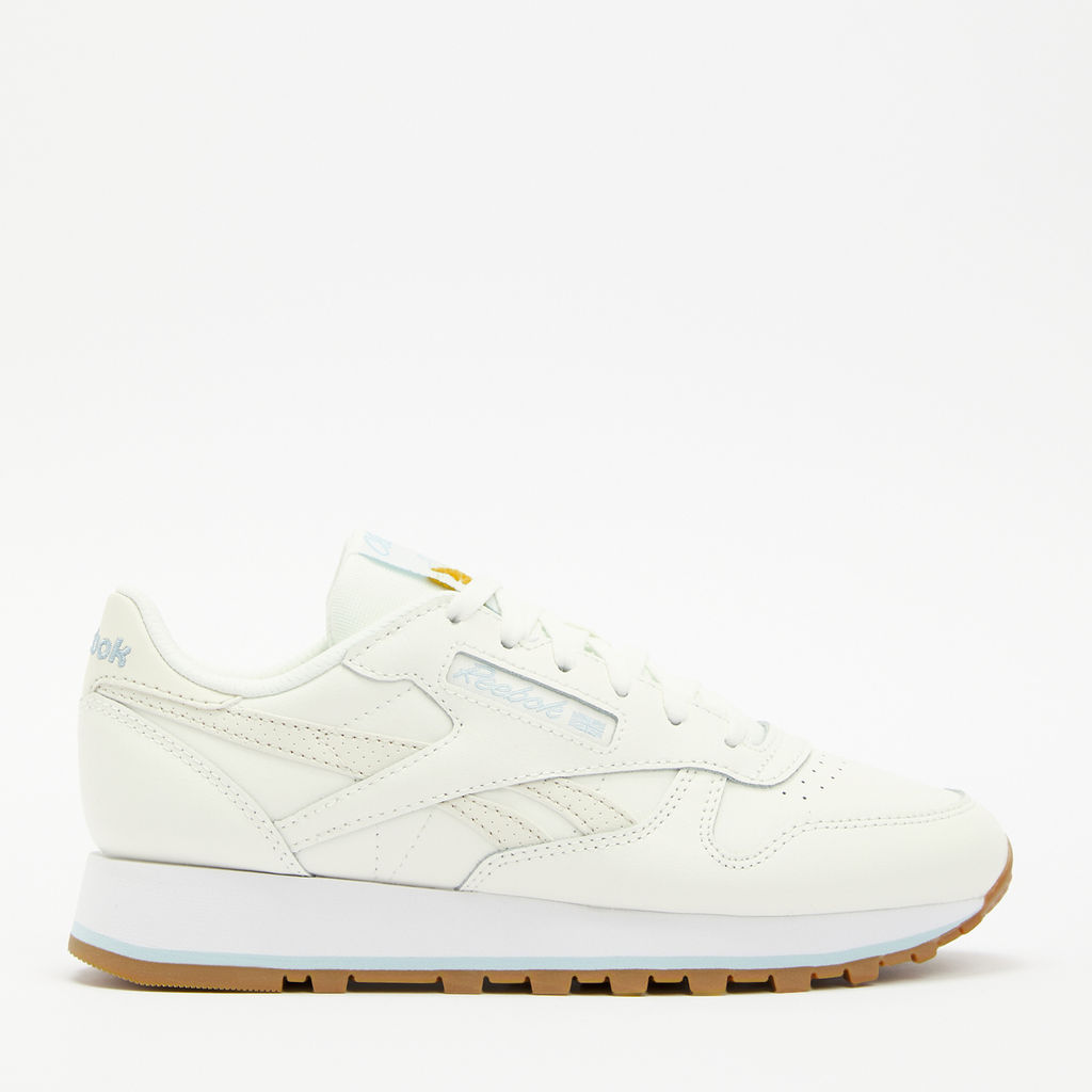 Женские кроссовки REEBOK CLASSIC LEATHER Артикул 4123660, молочно-белый
