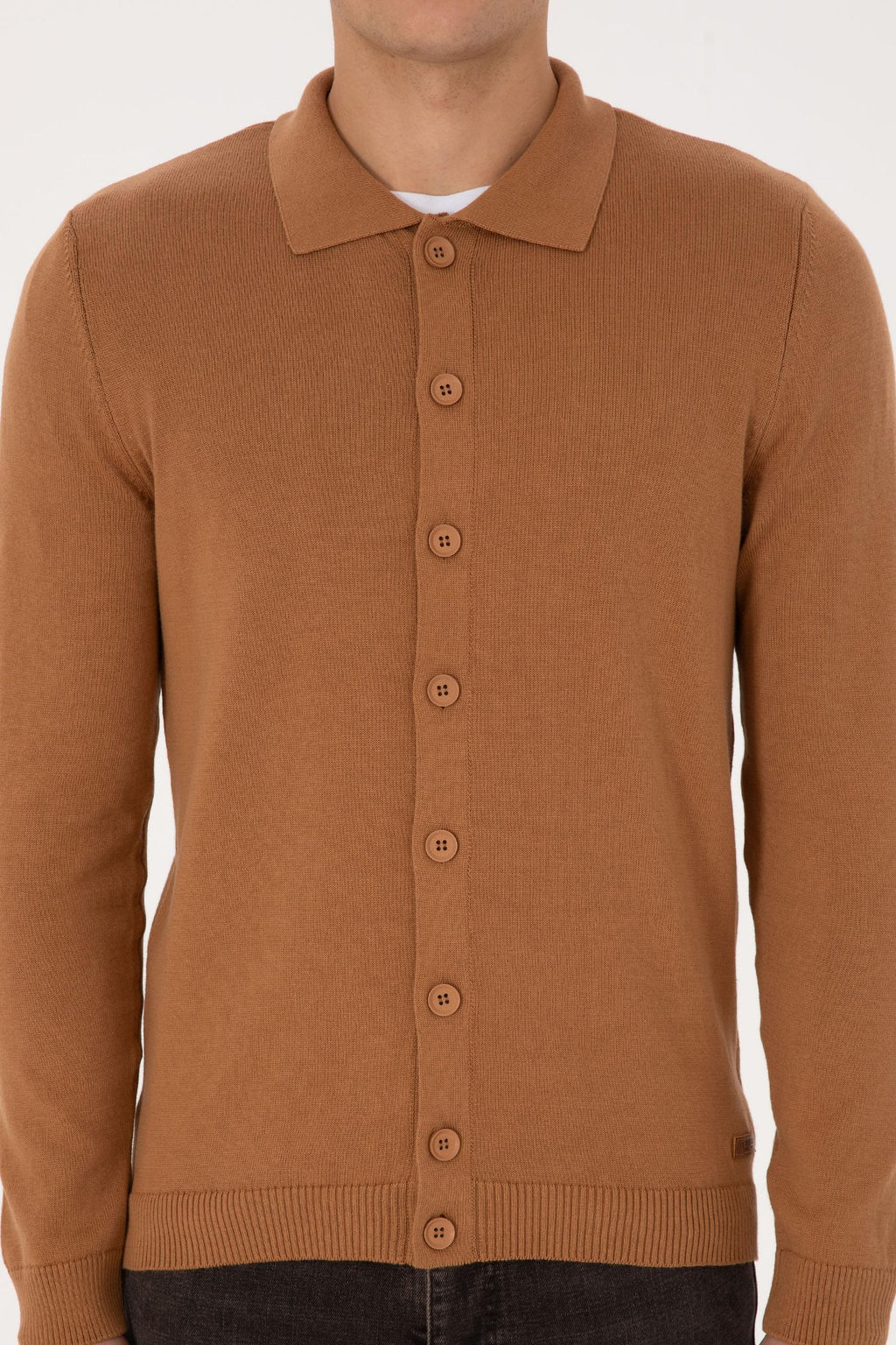 Erkek Camel Basic Triko H_rka - U.s. polo assn фото 6