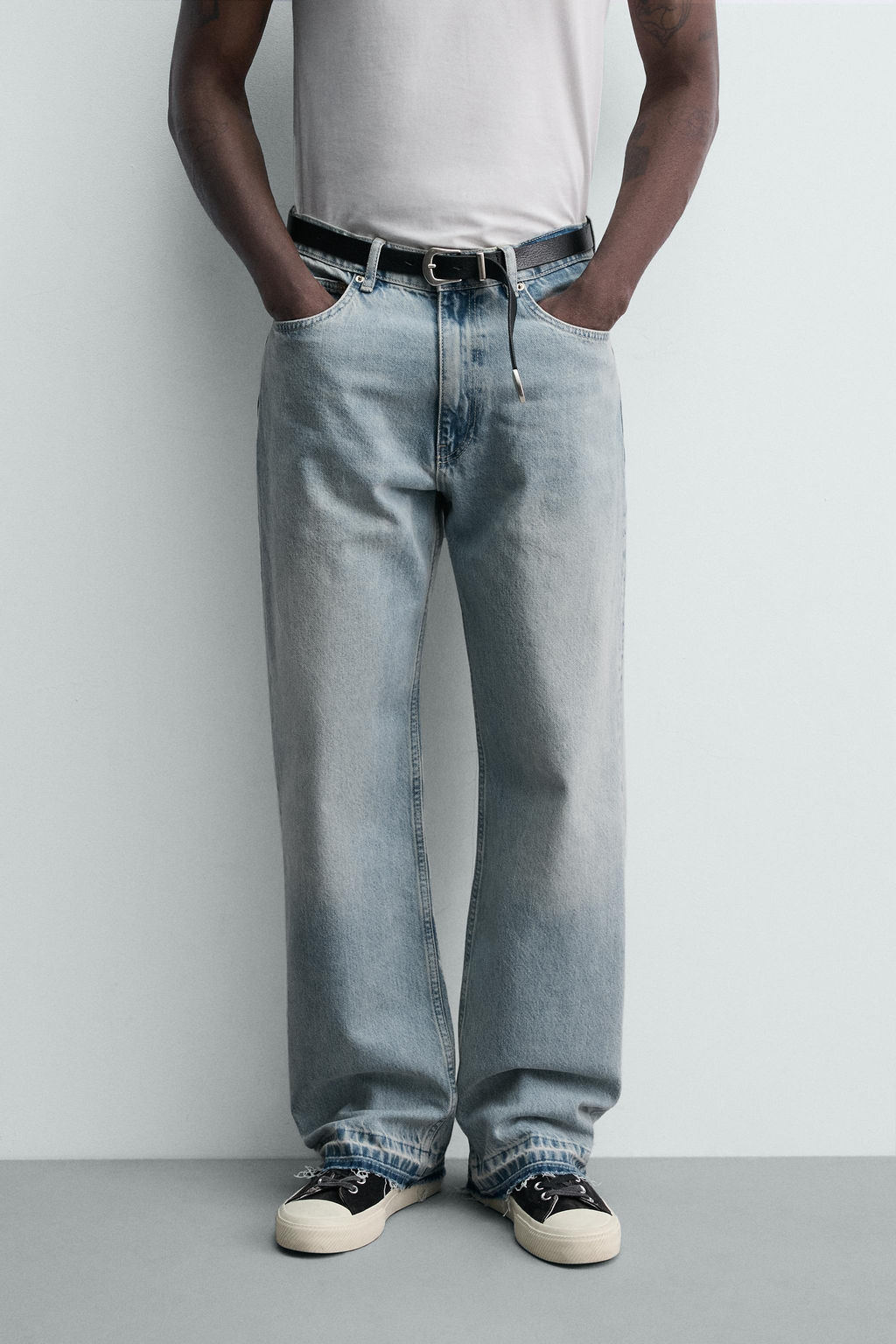 JEANS LOOSE FIT / Azul claro - Zara фото 2