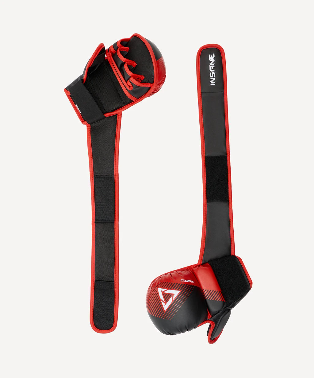 Перчатки MMA INSANE HYBRID IN24-MG100, красный