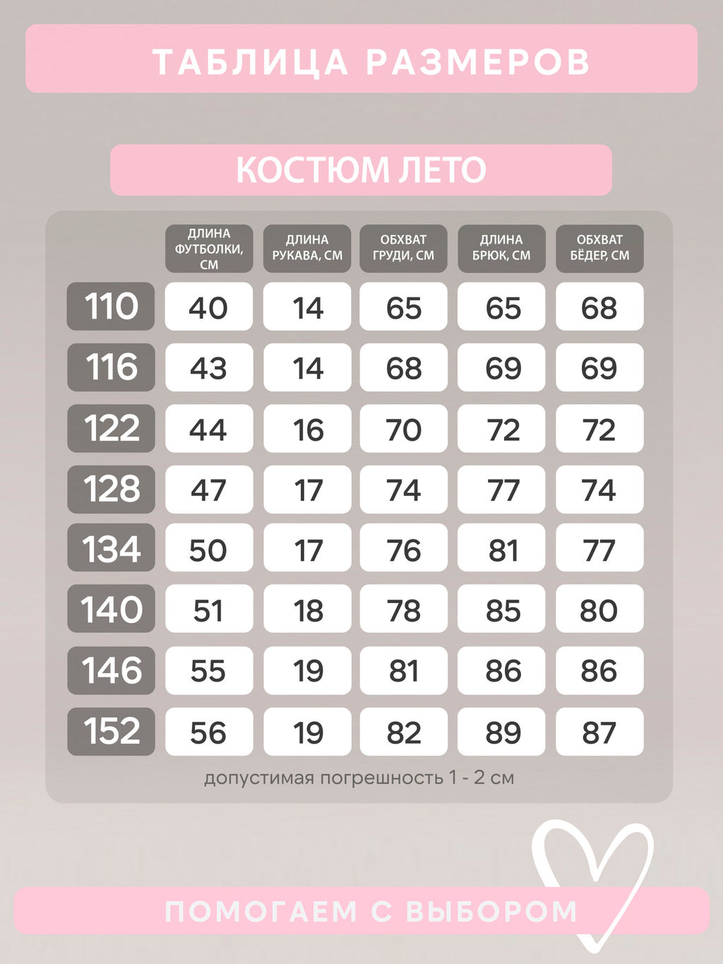 Костюм Лето сердечки малина-маджента - Sovalina фото 3