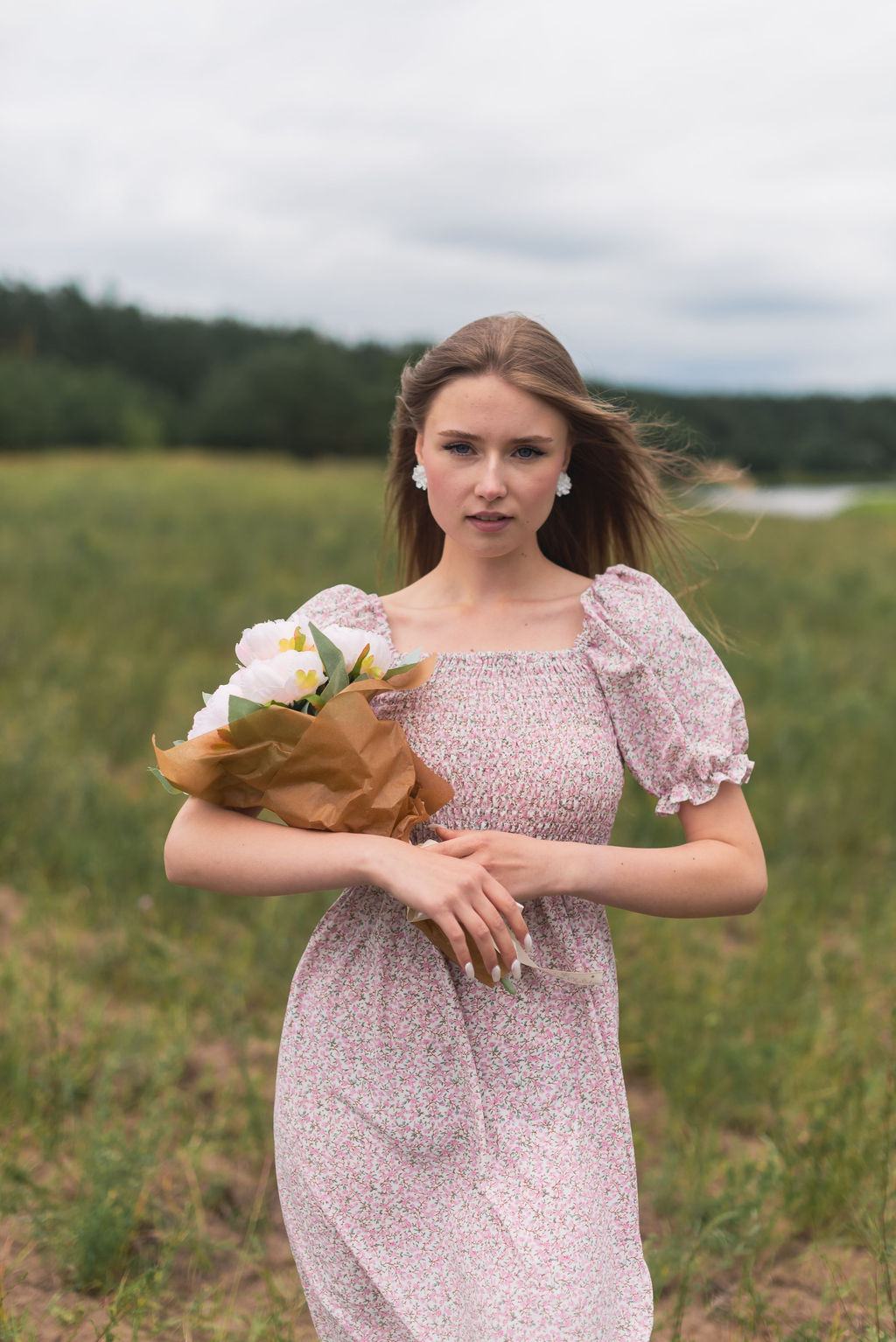 Платье Джуана (розовый) - Nadi bordo фото 8