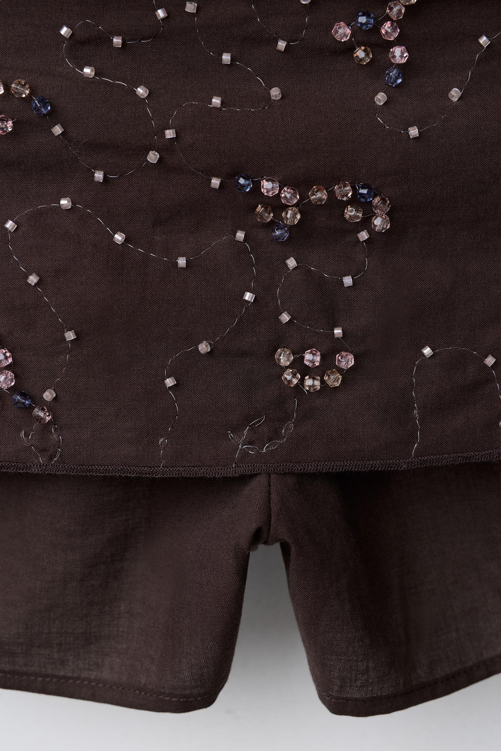 BEADED BERMUDA SKORT - Zara фото 4