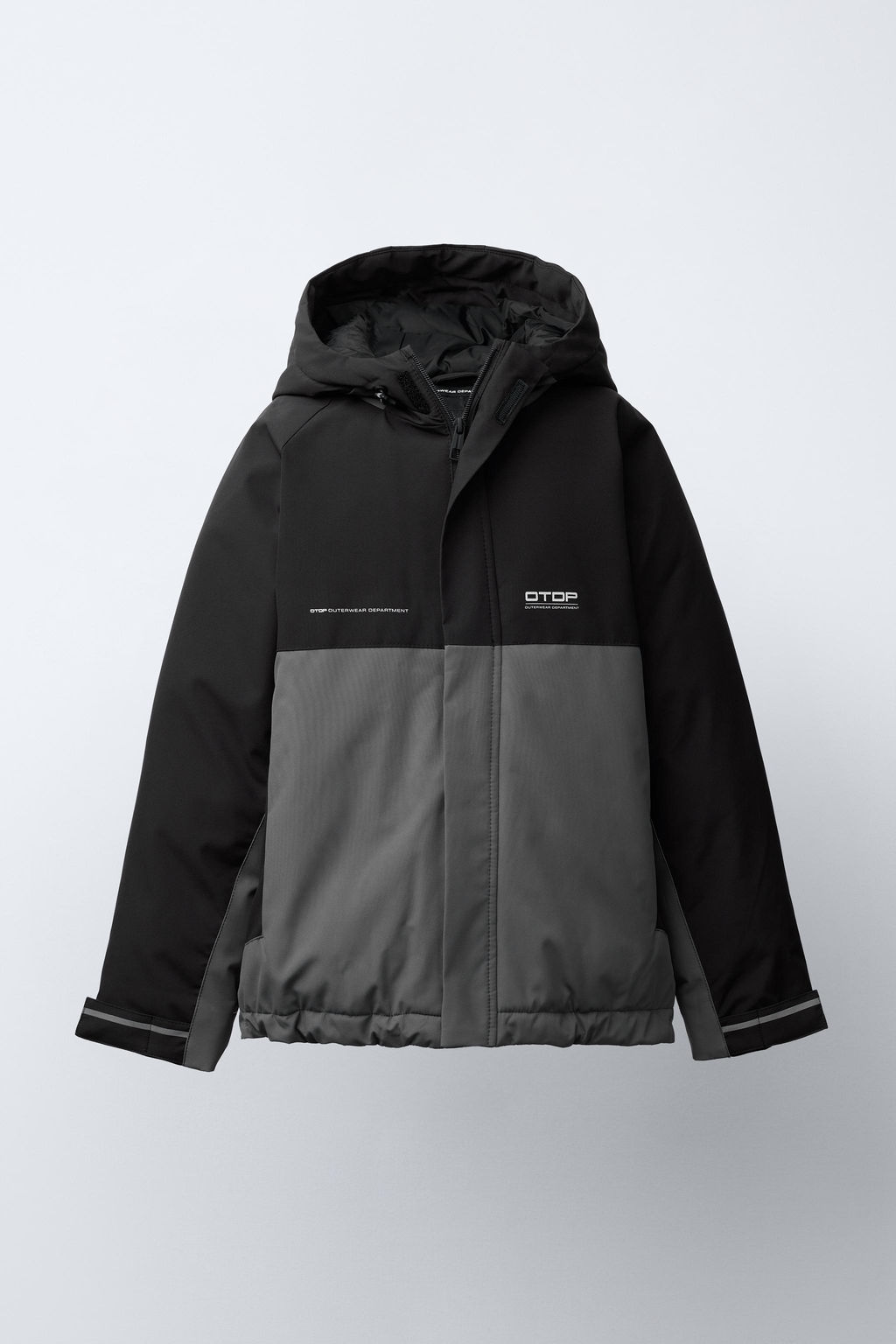 WATER-REPELLENT COLOUR BLOCK JACKET