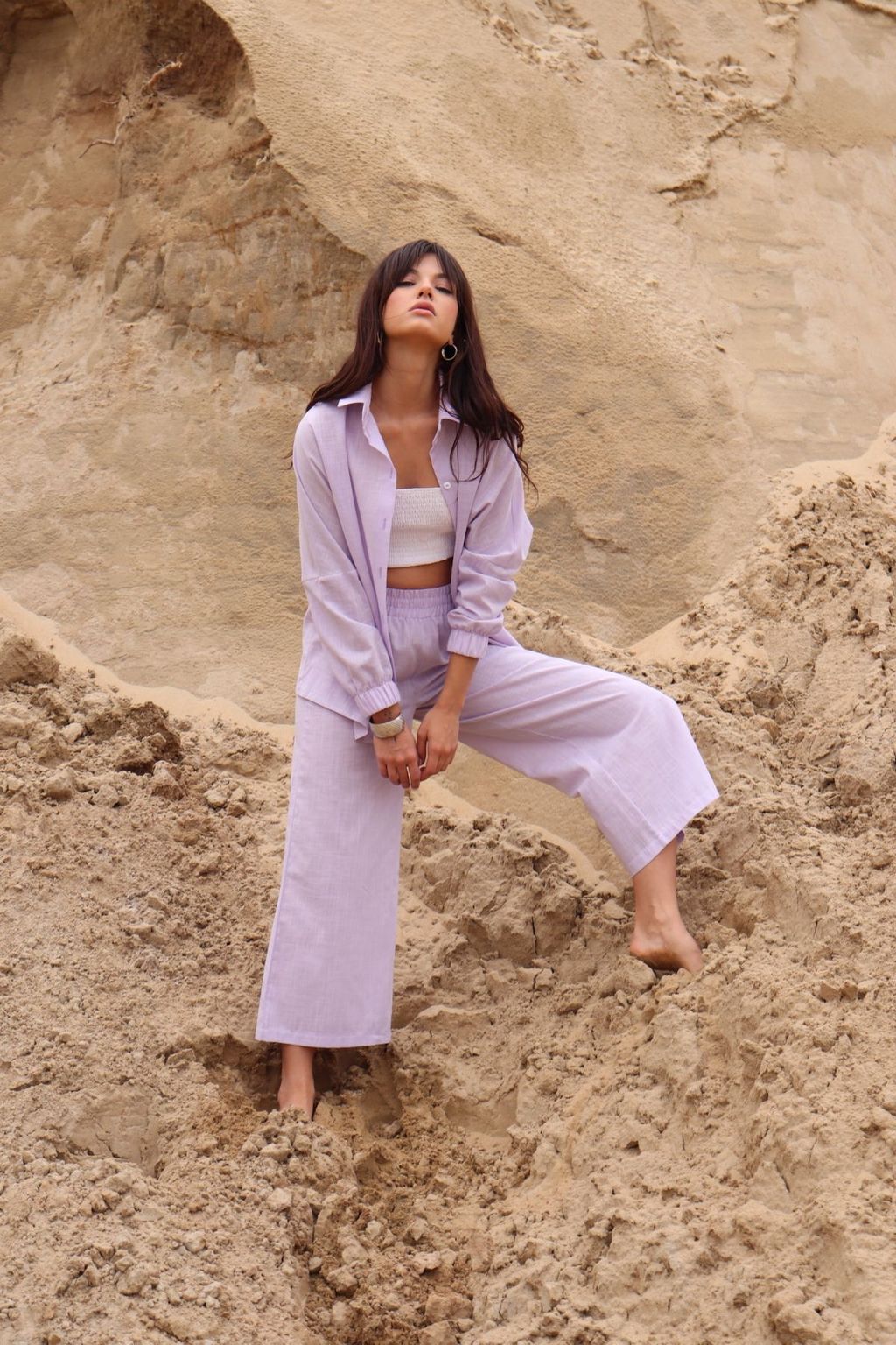 7011 Костюм из льна и хлопка - Martichelli фото 18