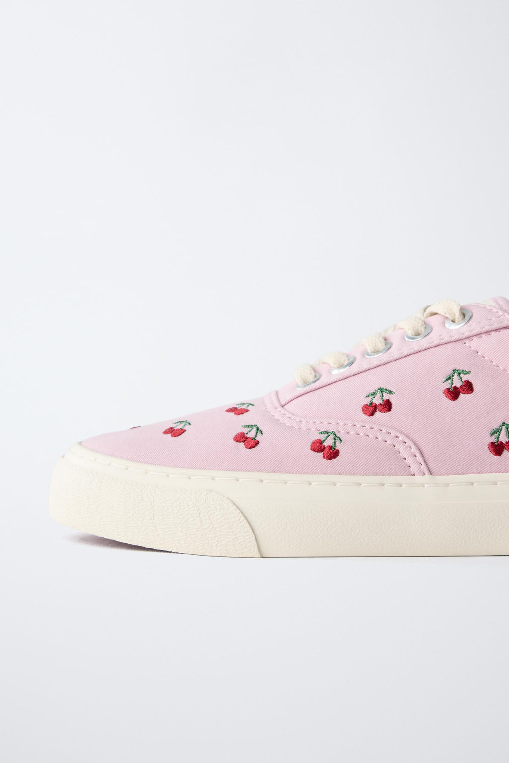 BAMBA ALGOD?N BORDADOS / Rosa - Zara фото 4