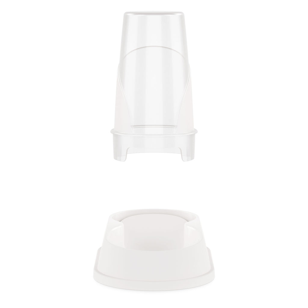 Автокормушка и автопоилка ALTA для кошек и собак 1,5л (белый) М8719