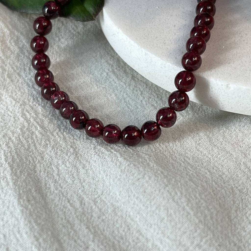 Браслет с Гранатом - Радуга самоцветов фото 2