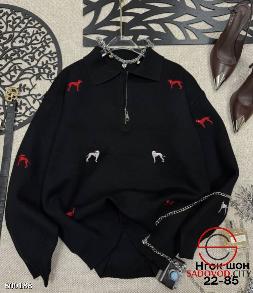 Кофта женская на замке - Bruno фото 4