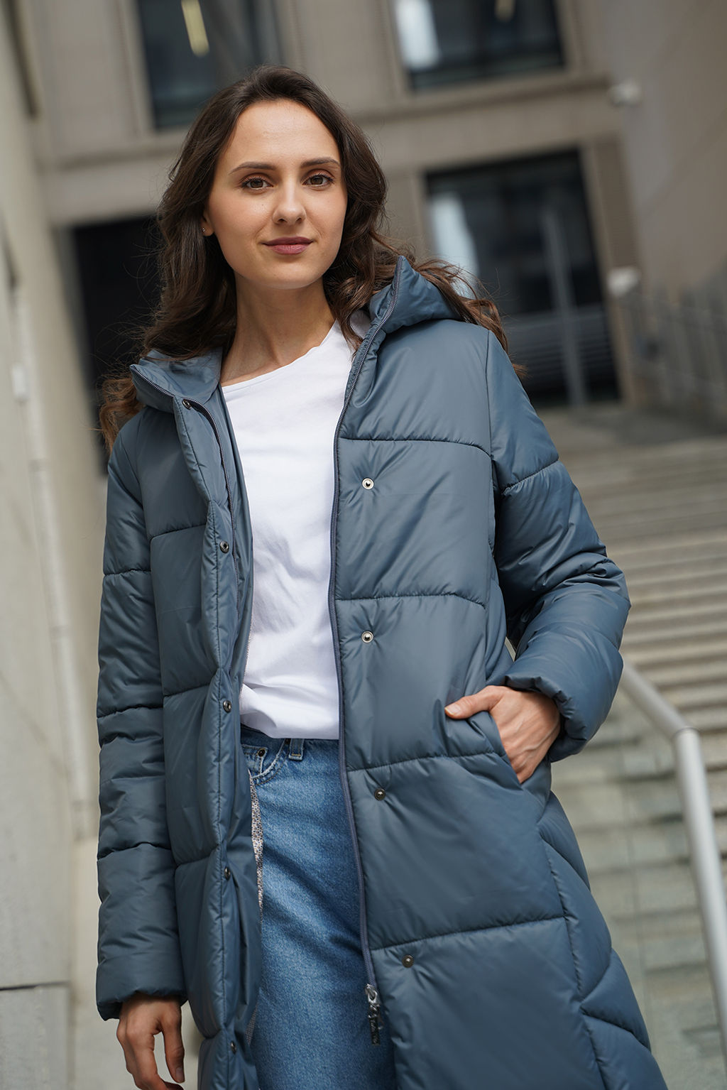 Пальто зимнее / 43811 - Twin tip фото 21