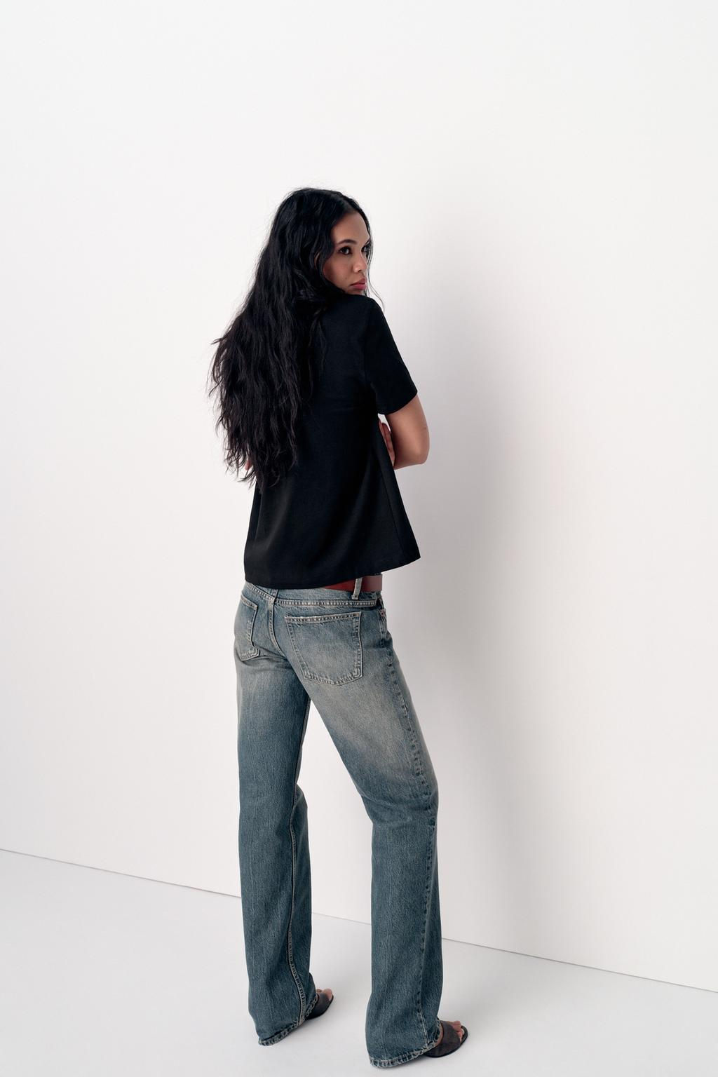 BASIC COTTON T-SHIRT - Zara фото 42