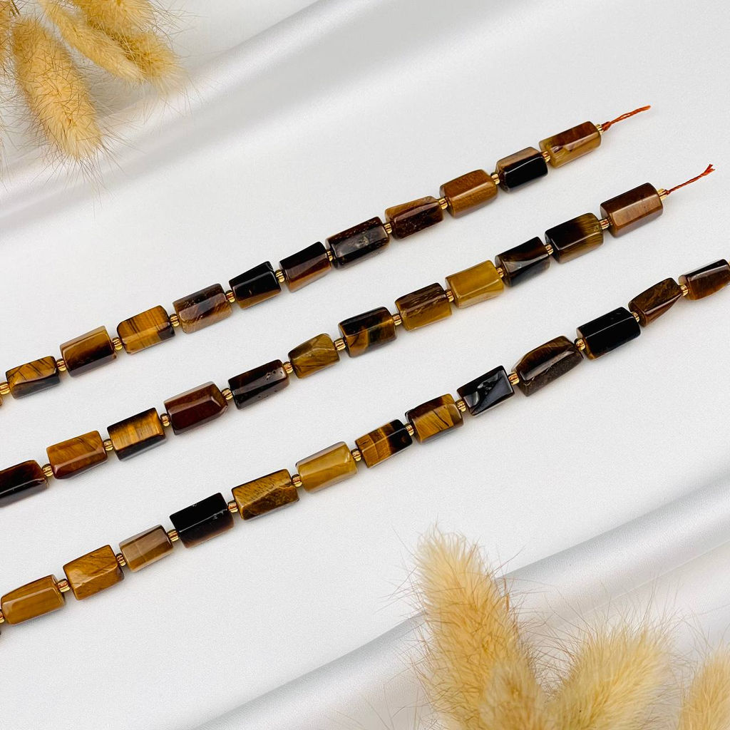 Бусины для украшений из Тигрового глаза