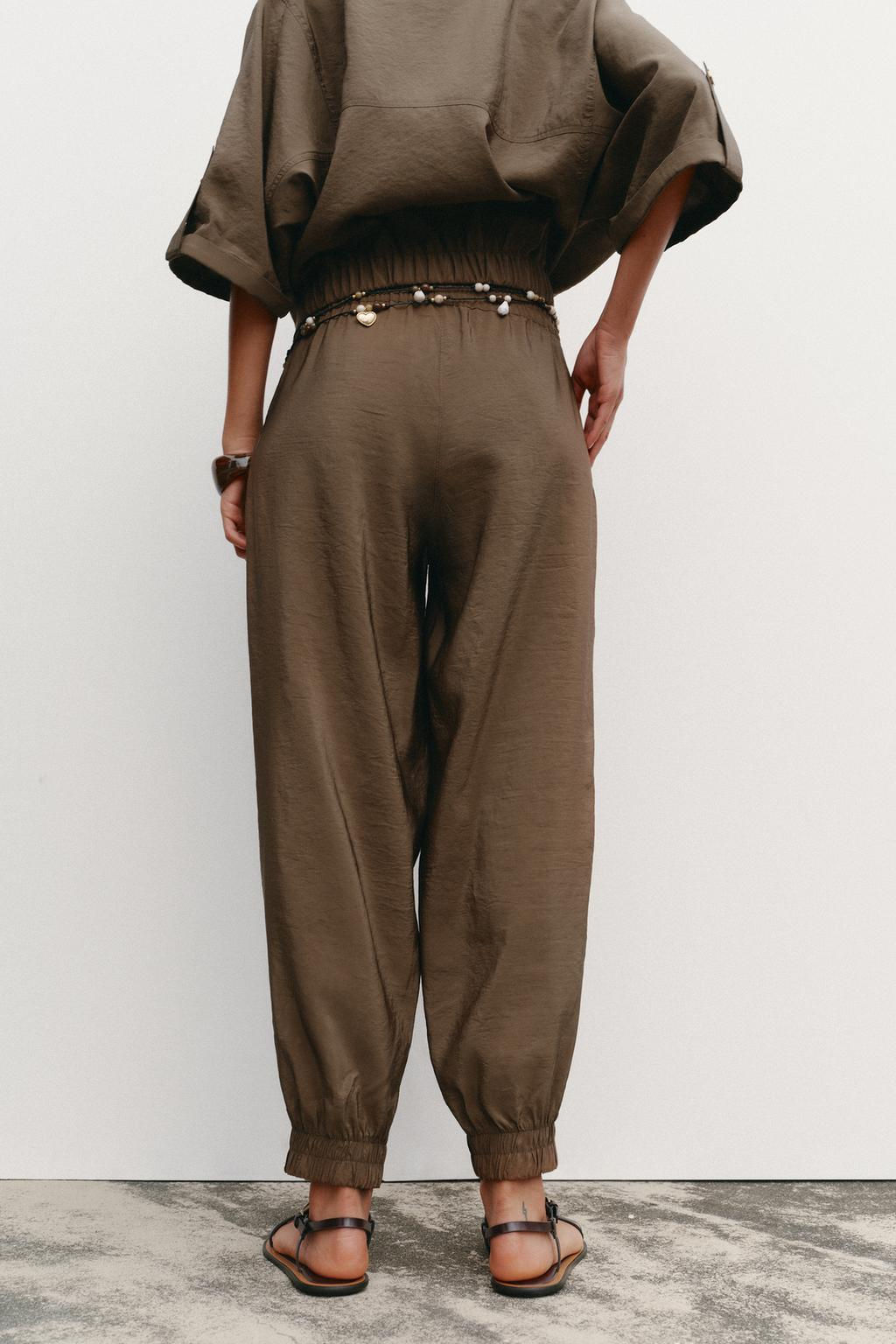 CUFFED HEM TROUSERS - Zara фото 13