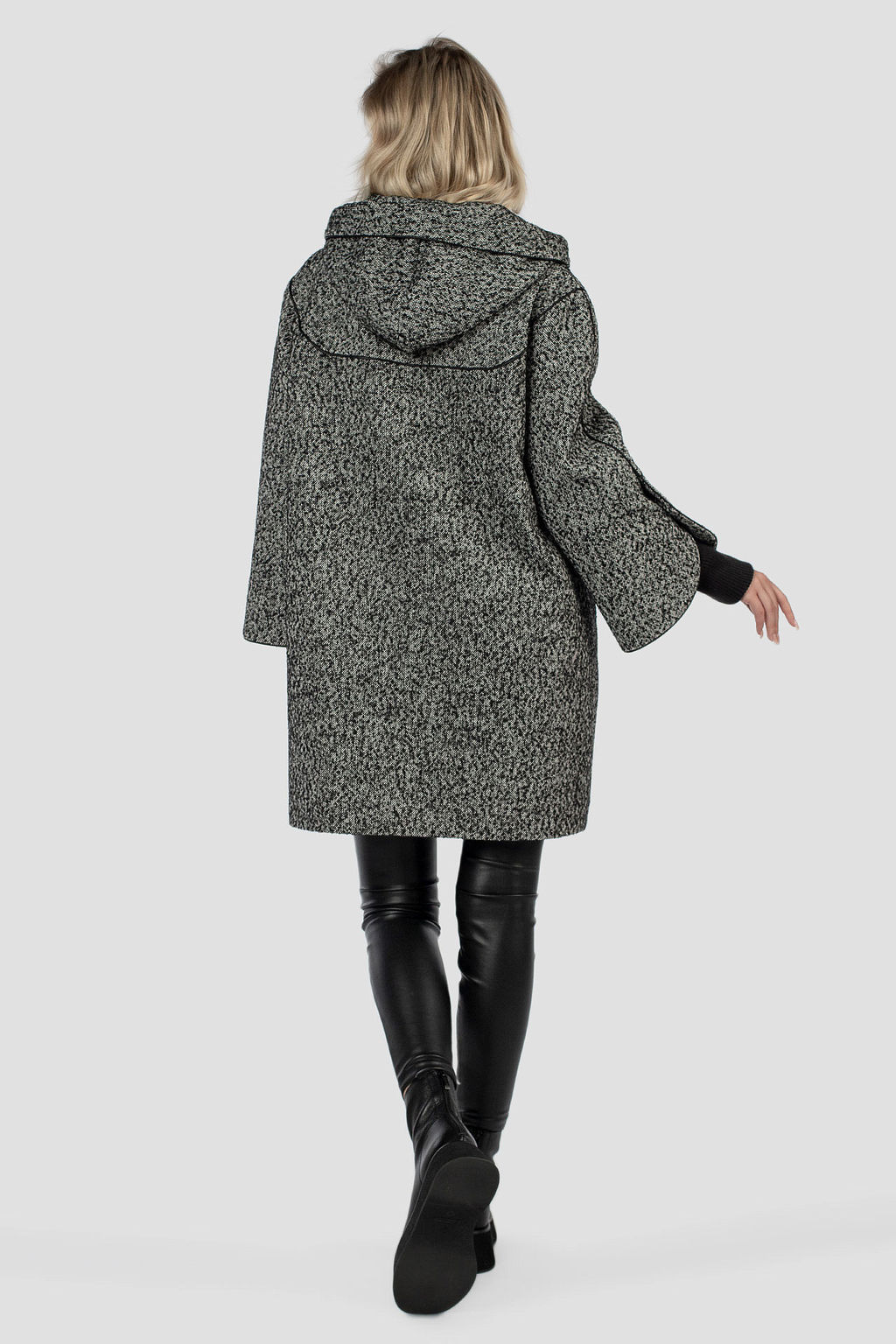 01-09737 Пальто женское демисезонное - El podio фото 5