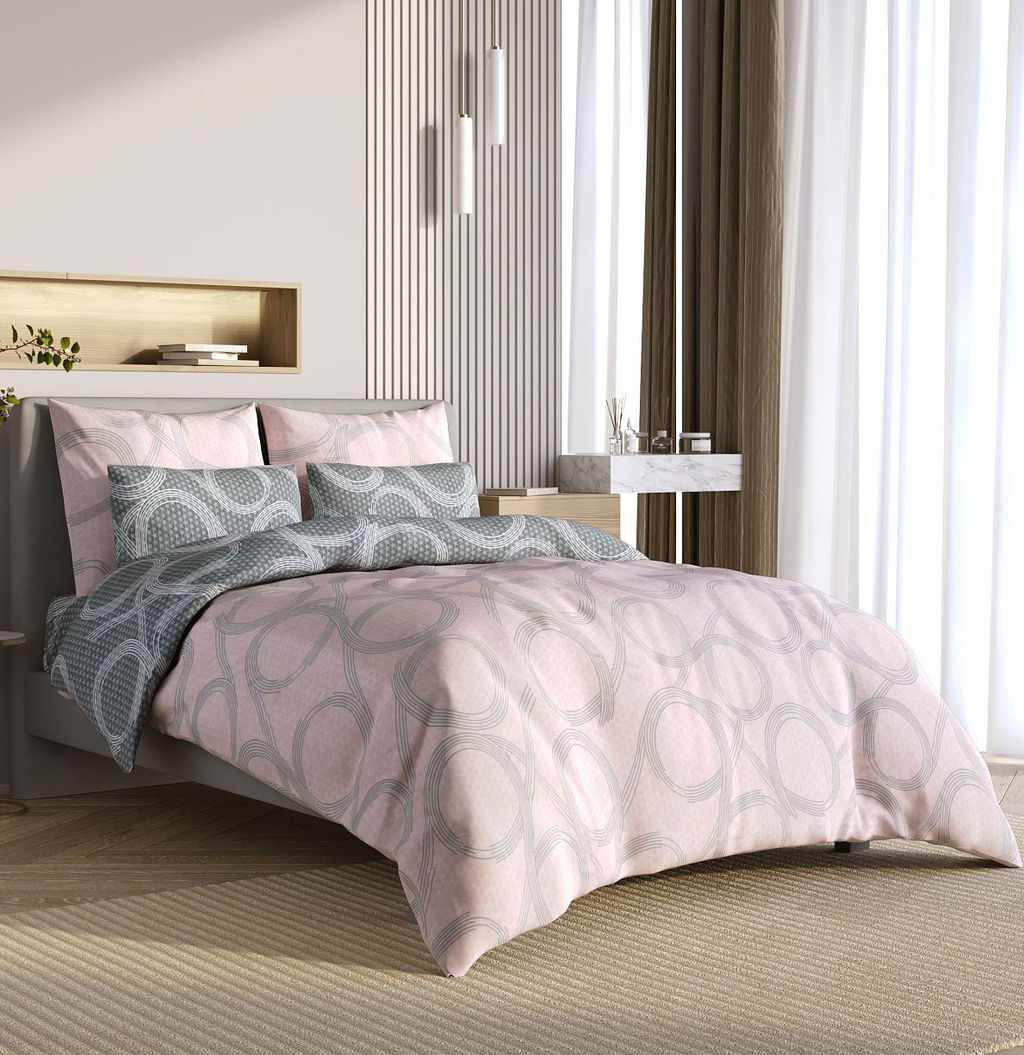 Постельное белье Солярис Евро (простыня на резинке 180х200) + 4 наволочки - Ecotex фото 4