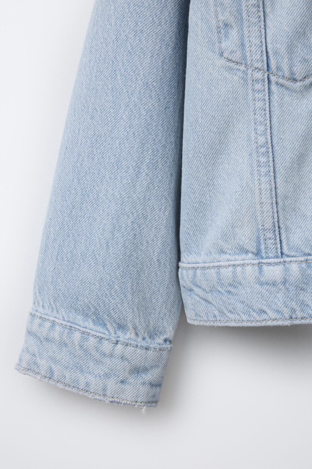 BASIC DENIM JACKET - Zara фото 4