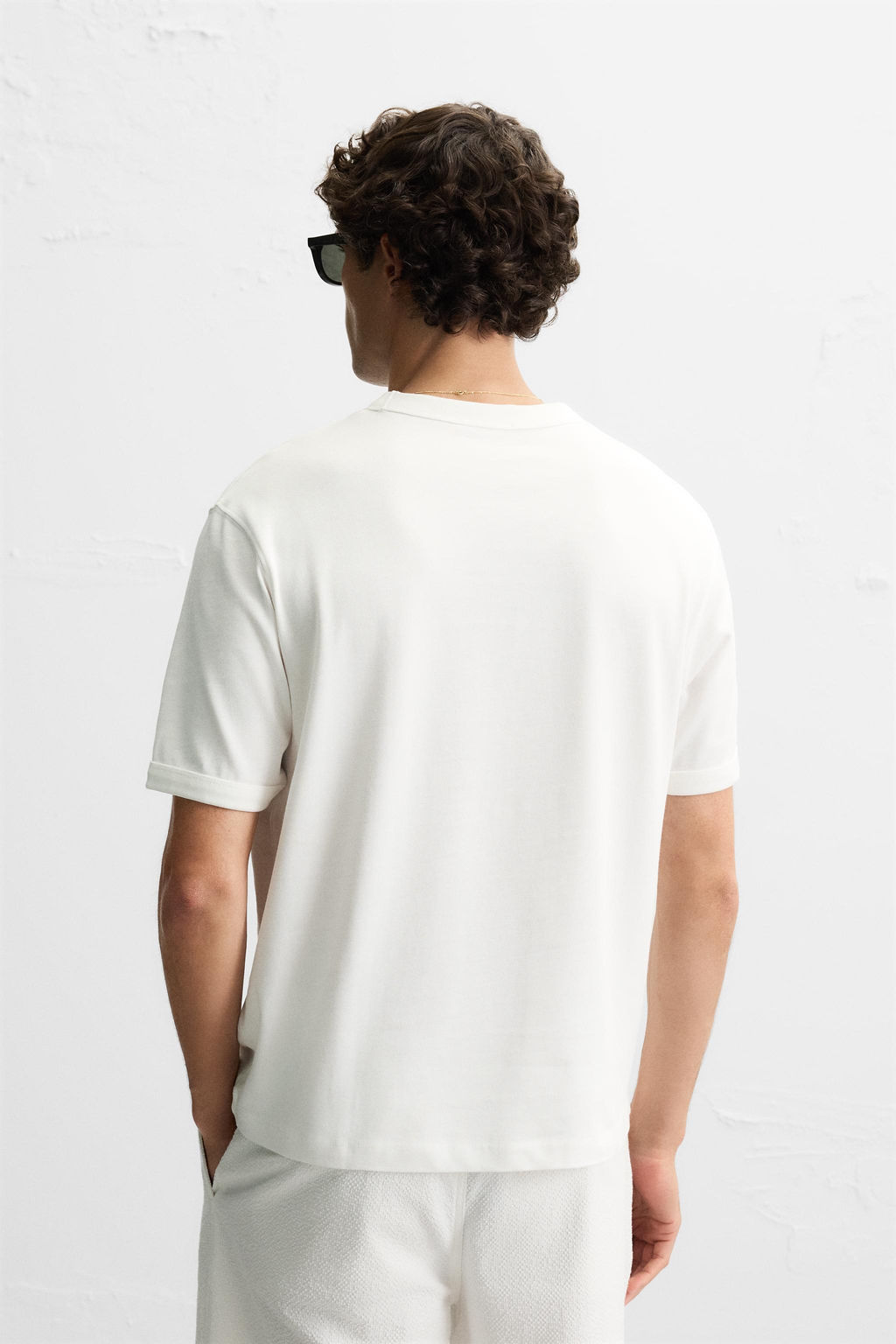 RIBBED SLOGAN T-SHIRT - Zara фото 3