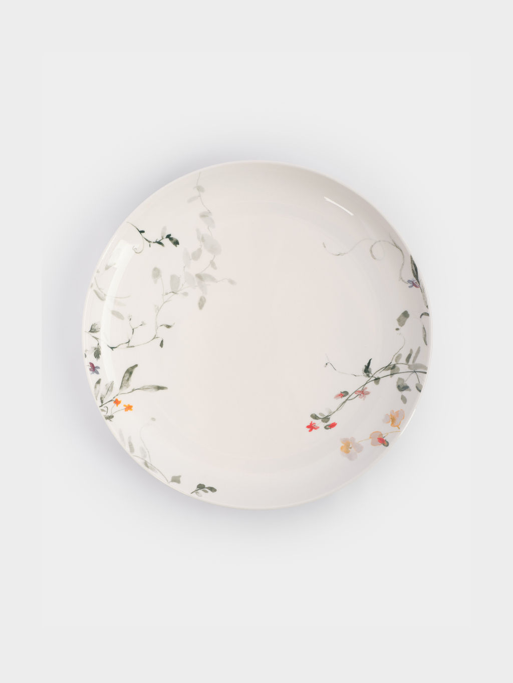 Сервиз обеденный, 6 перс, 19 пр, фарфор N, белый, Цветы и листья, Primrose - Anna lafarg фото 2