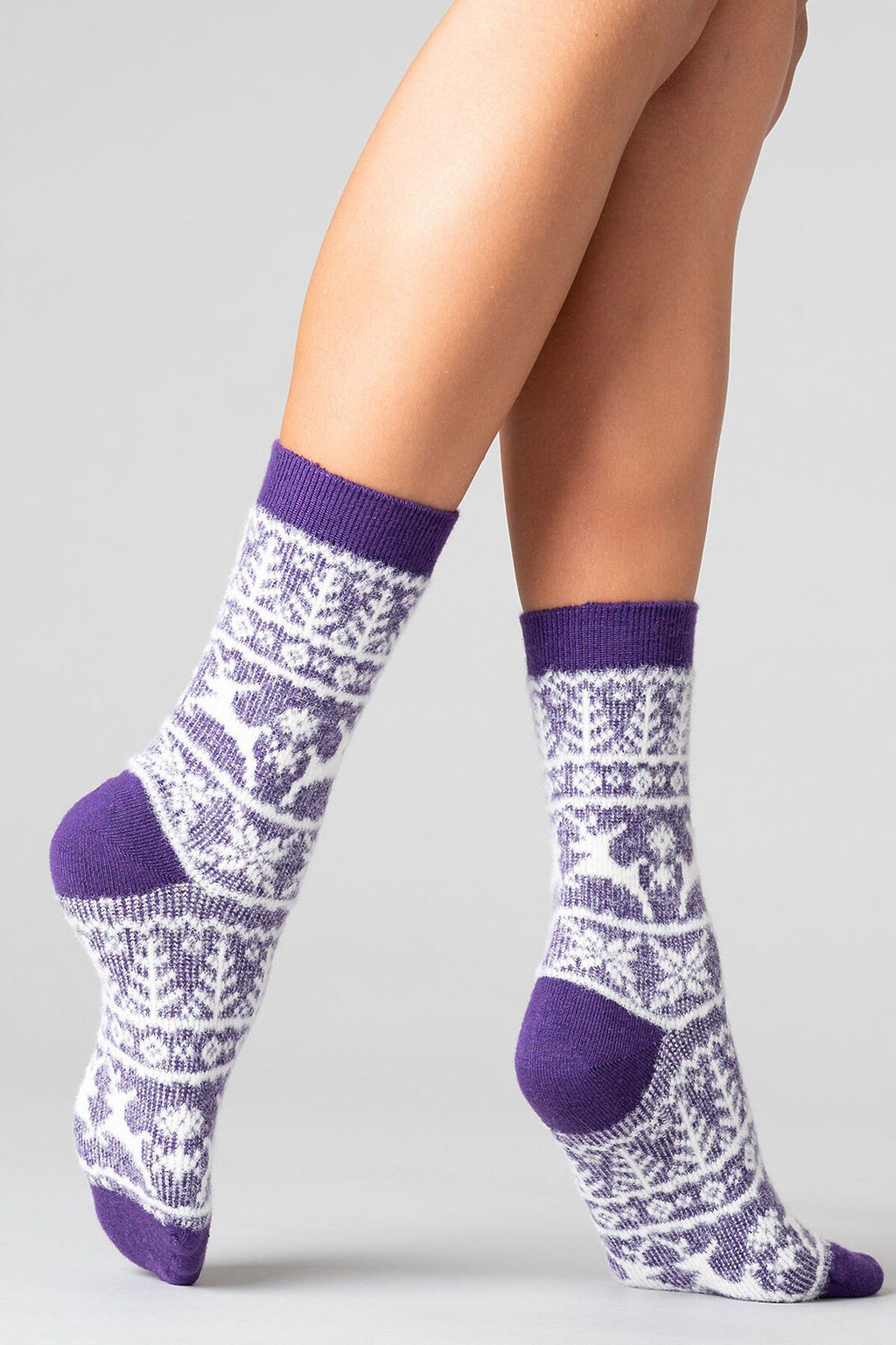 Носки 929730 Арт WS3 WOOL 2302 VIOLA - Giulia фото 6