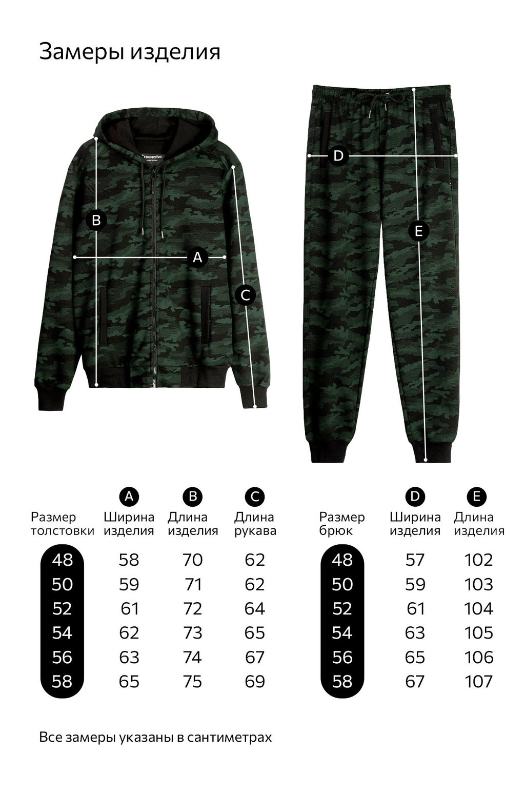 Мужской костюм из футера трехнитки Happyfox