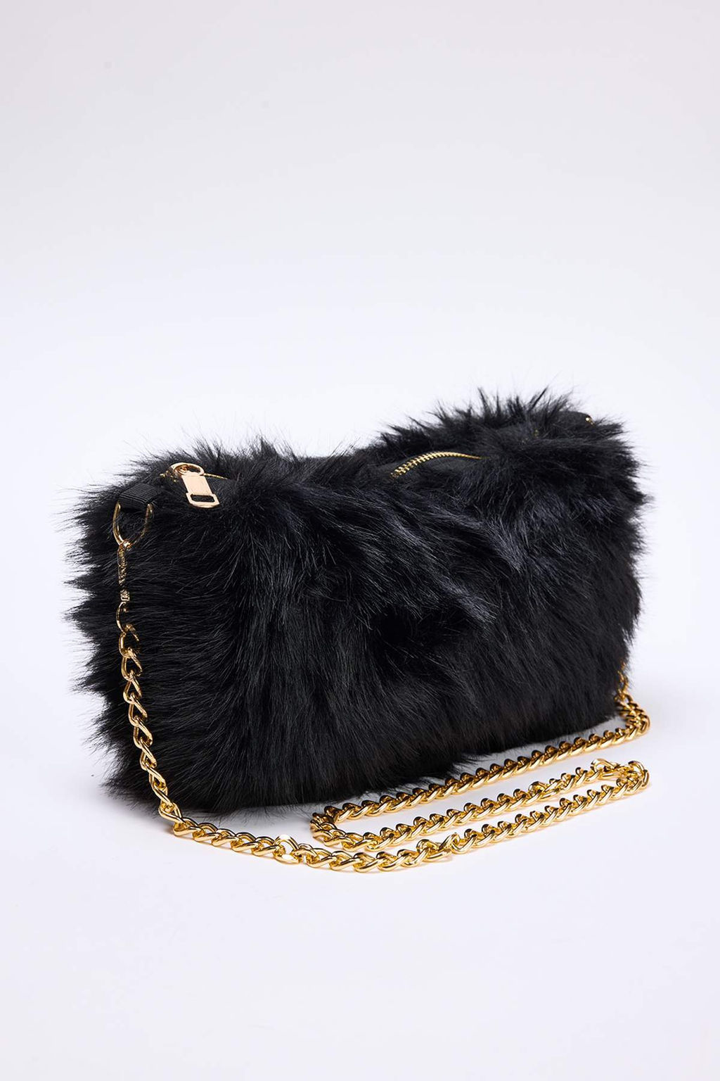Siyah Zincir Ask?l? Suni Kurk Kad?n Omuz Canta TAKAW26OC00095 - Trendyolmilla фото 4