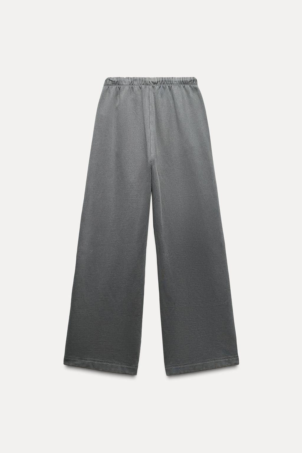 STRAIGHT-LEG PLUSH TROUSERS - Zara фото 5