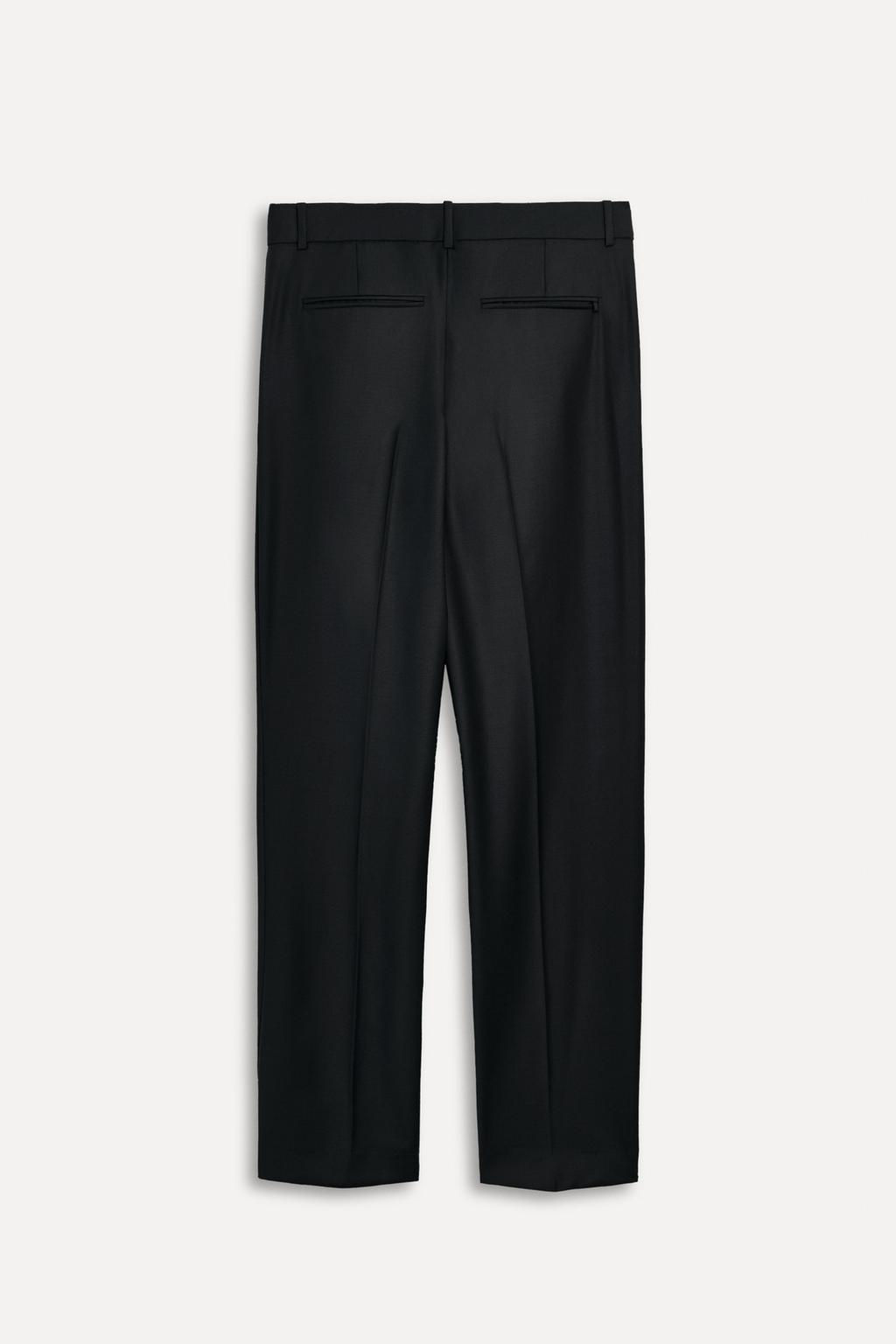 50TH ANNIVERSARY WOOL BLEND TROUSERS - Zara фото 3