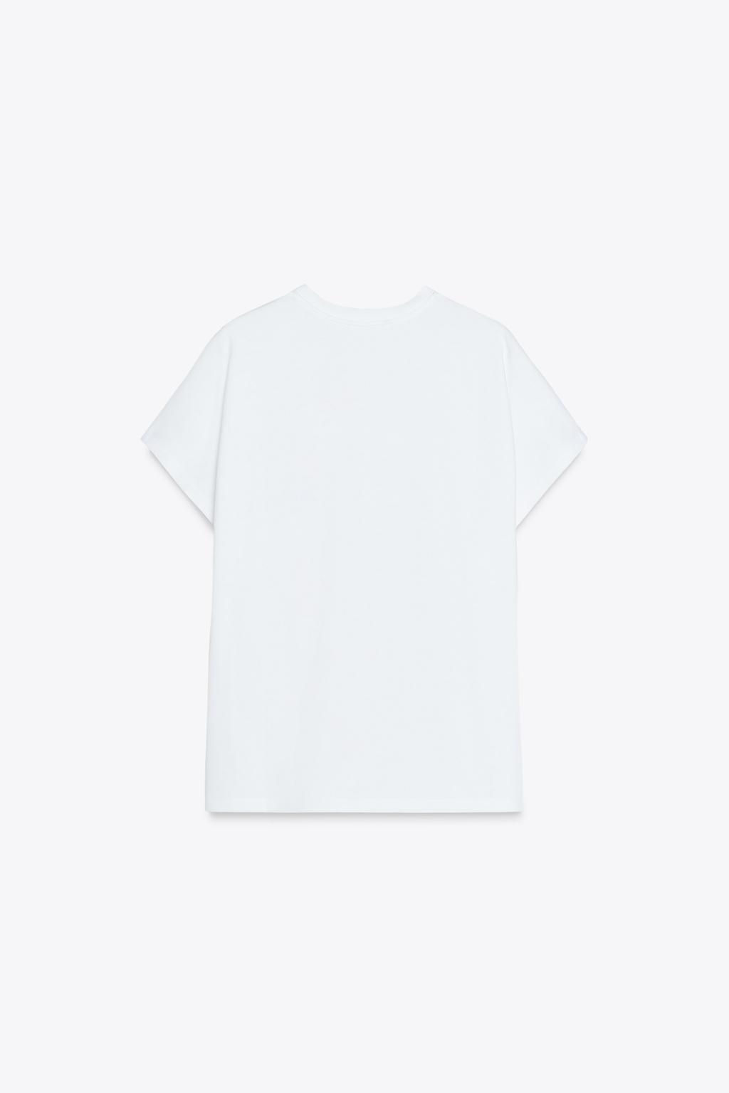 DOLMAN SLEEVE T-SHIRT - Zara фото 6