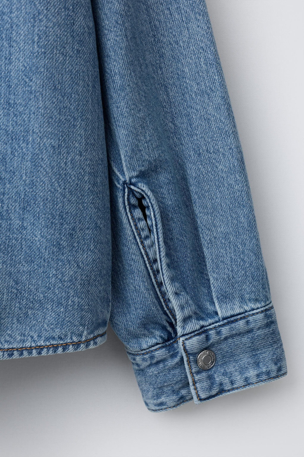 DENIM SHIRT WITH POCKETS - Zara фото 4