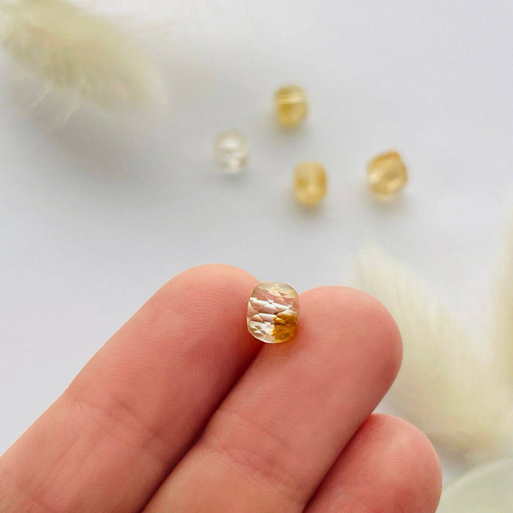 Бусины для украшений из Цитрина (5 шт)