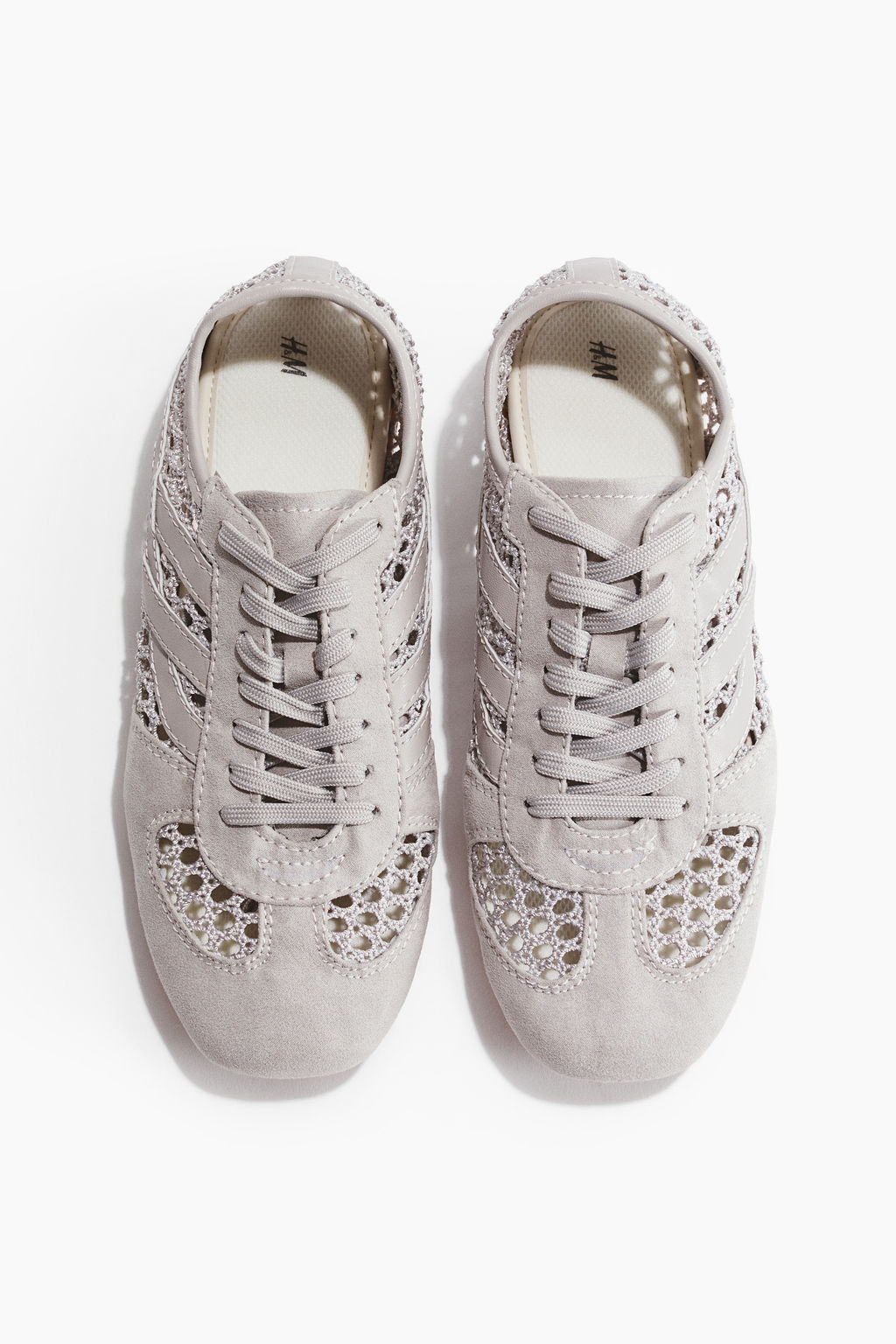 Zapatillas deportivas efecto crochet - H&m фото 5